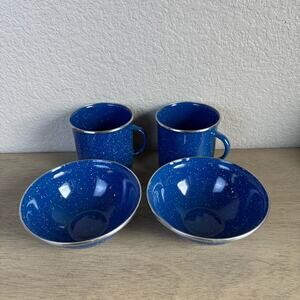 GSI Outdoors Enamelware Cups and Bowls
